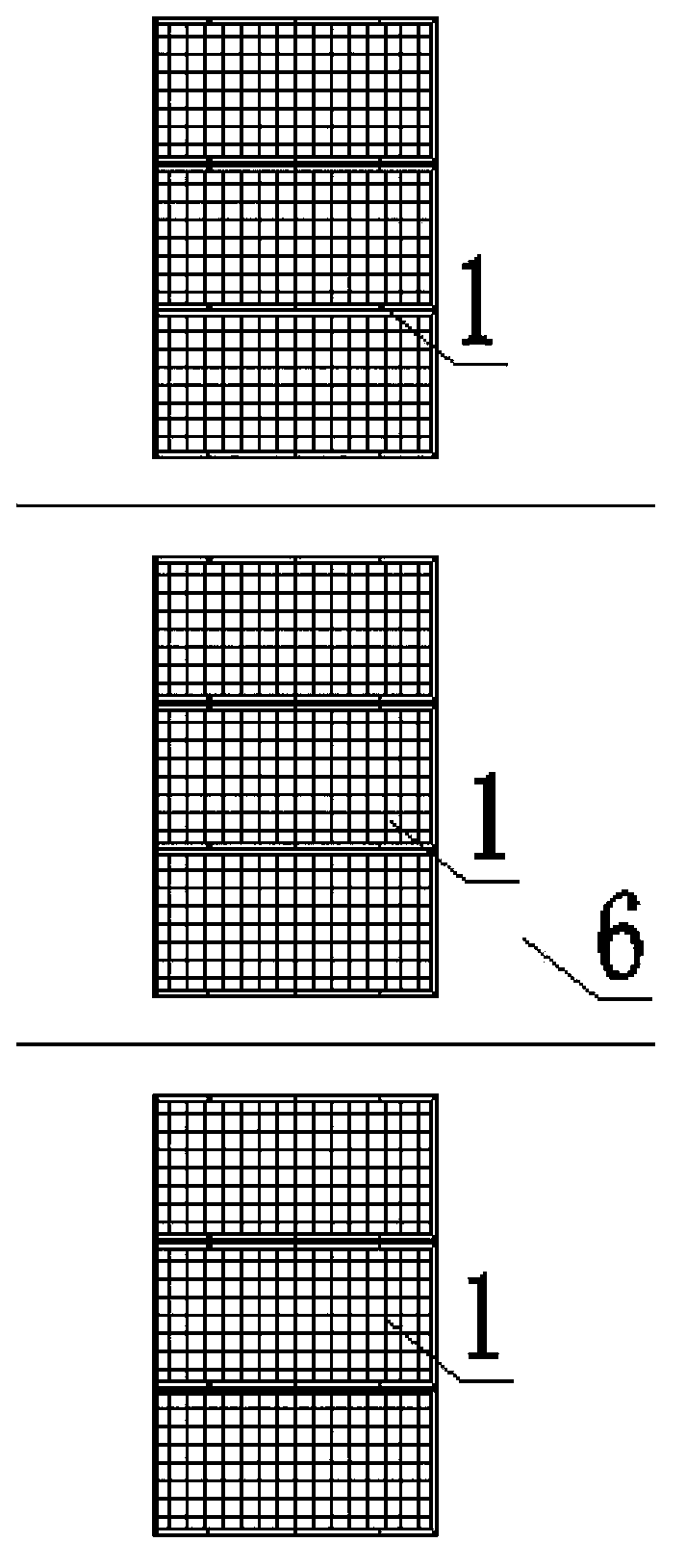 Wide channel double-layer ventilating outer wall utilizing photovoltaic power generation