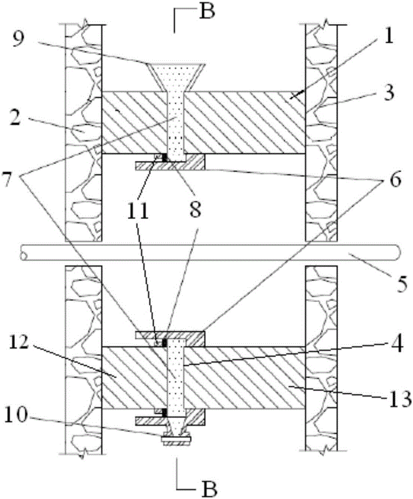 Spent fuel transfer channel shielding device