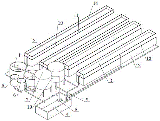 A high-density aquaponics system