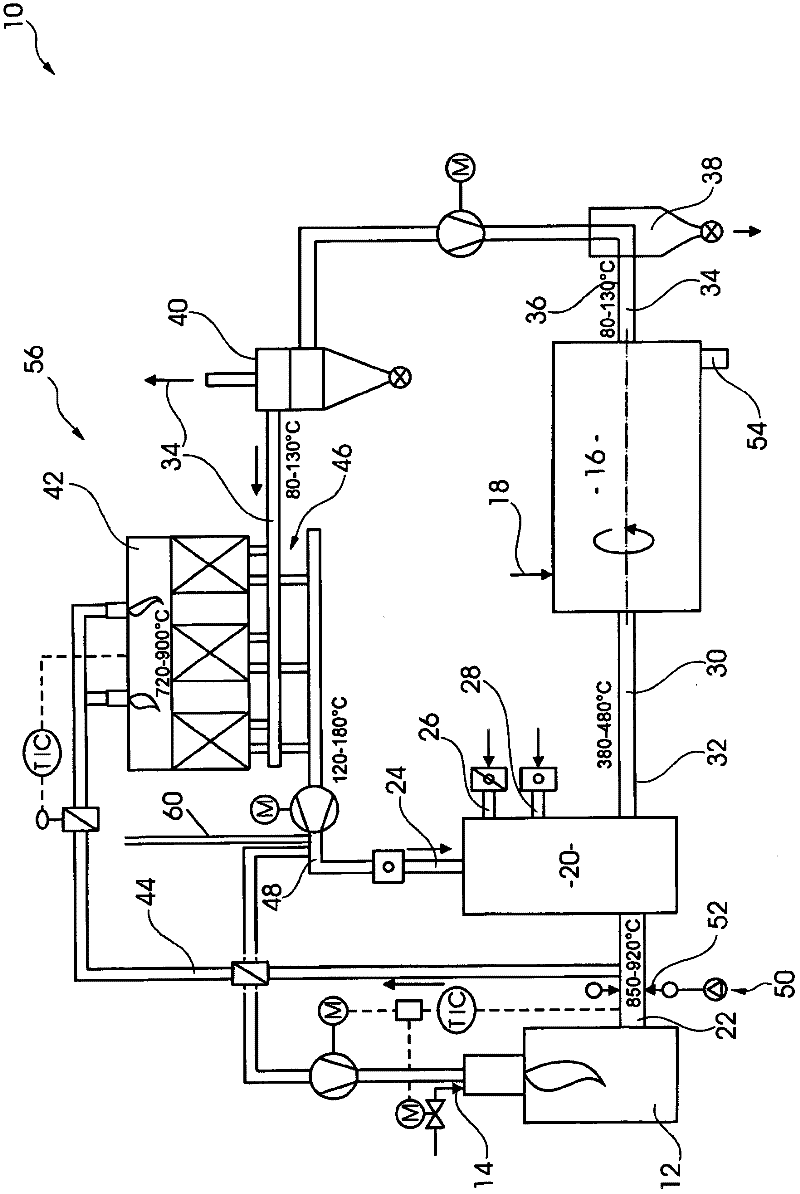 Wood chip drying system for drying wood chip and associated method for drying wood chip