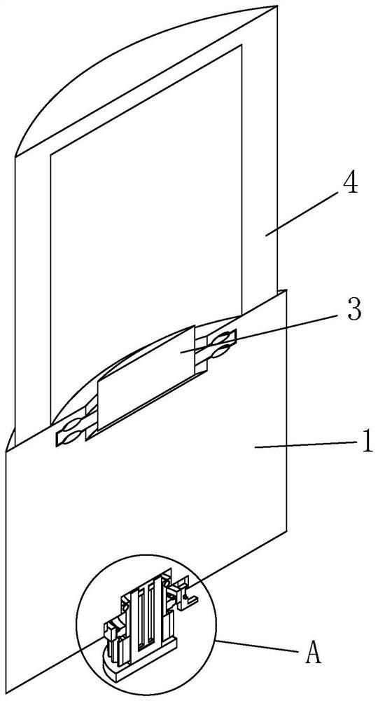 Rotatable circulating display device for selling building materials