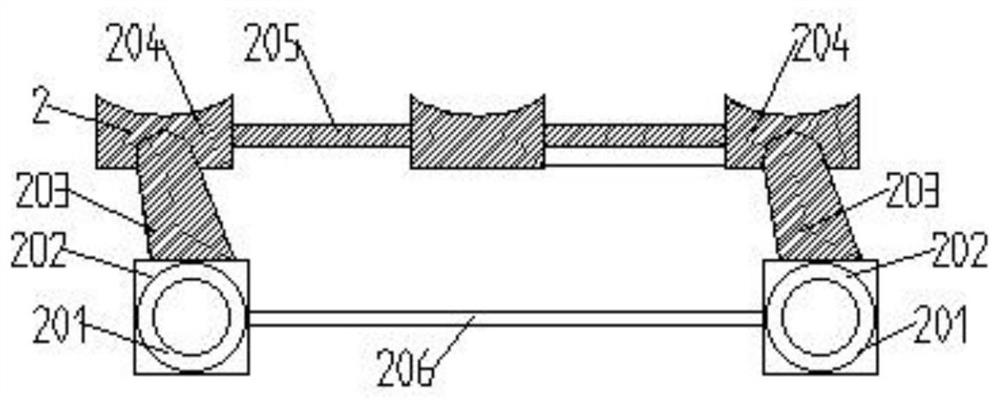 Stacking device for tubular pile die