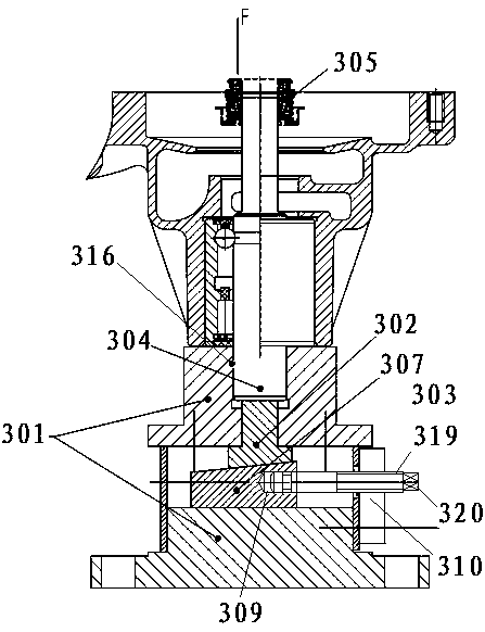 Water pump water seal floating assembly method and floating tool