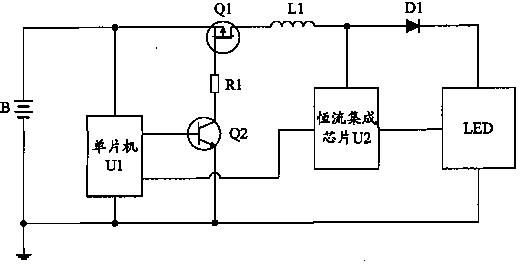 LED drive control circuit