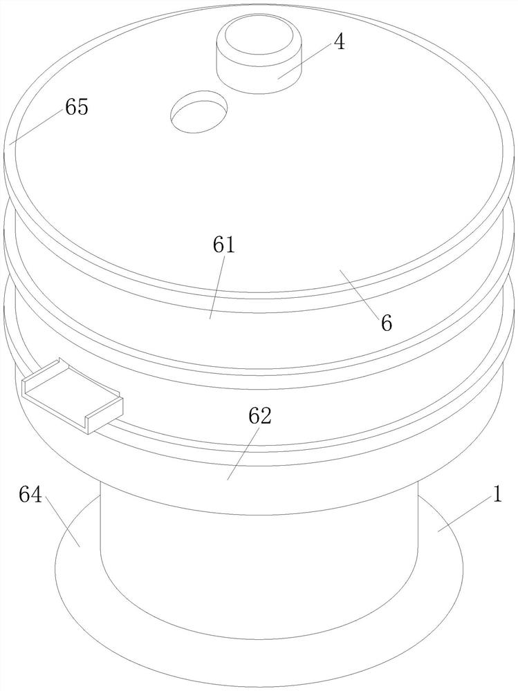 Equipment and method for preparing sludge curing agent based on phosphogypsum solid waste