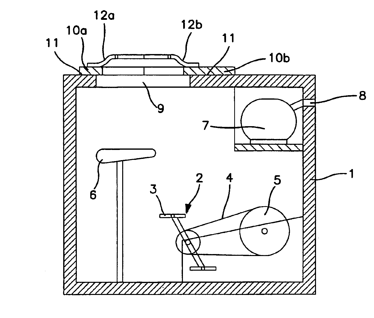 Apparatus for physical training of persons