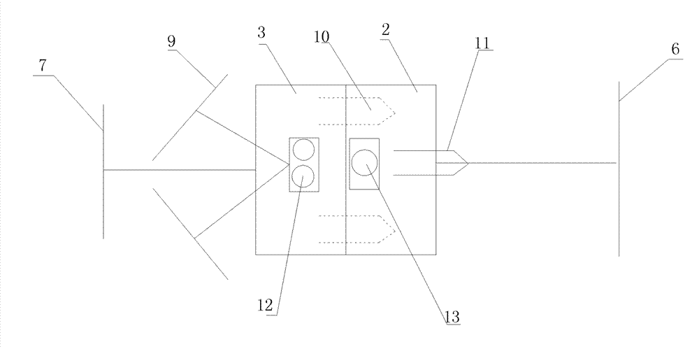 Wheat seeding and fertilizing integration method