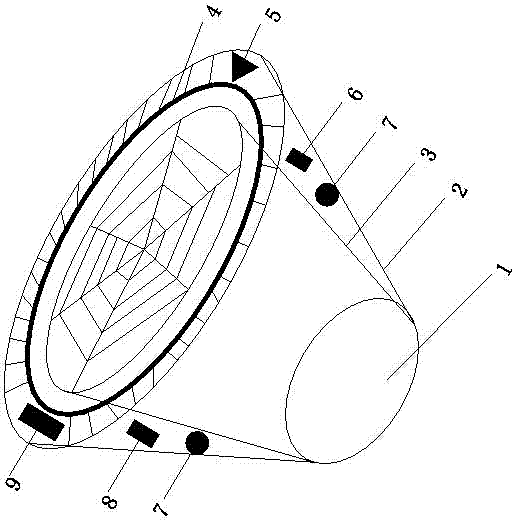 Intelligent water cup capable of preventing water spilling during water cup turnover