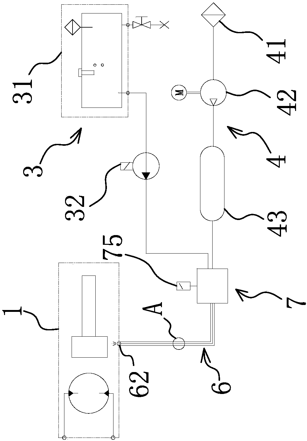 Self-checking oil-gas mixing device