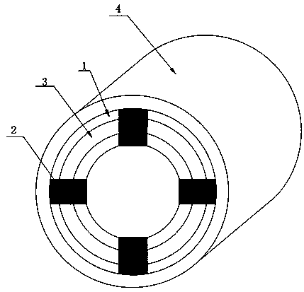 High-temperature-resistant steel wheel