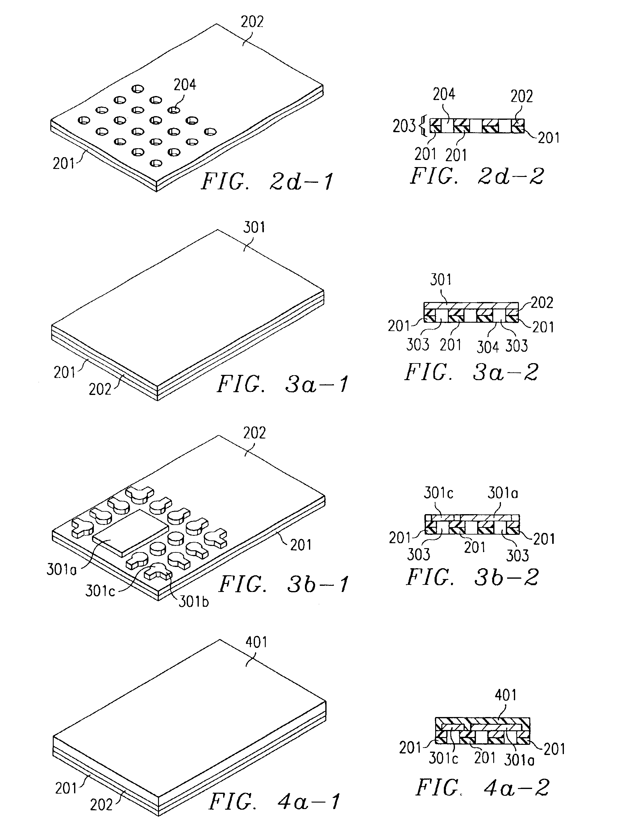 Plastic chip-scale package having integrated passive components