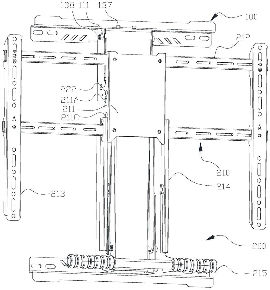 Adjustable support for display equipment