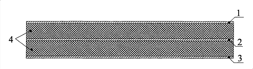 Horizontal omnidirectional planar printed antenna