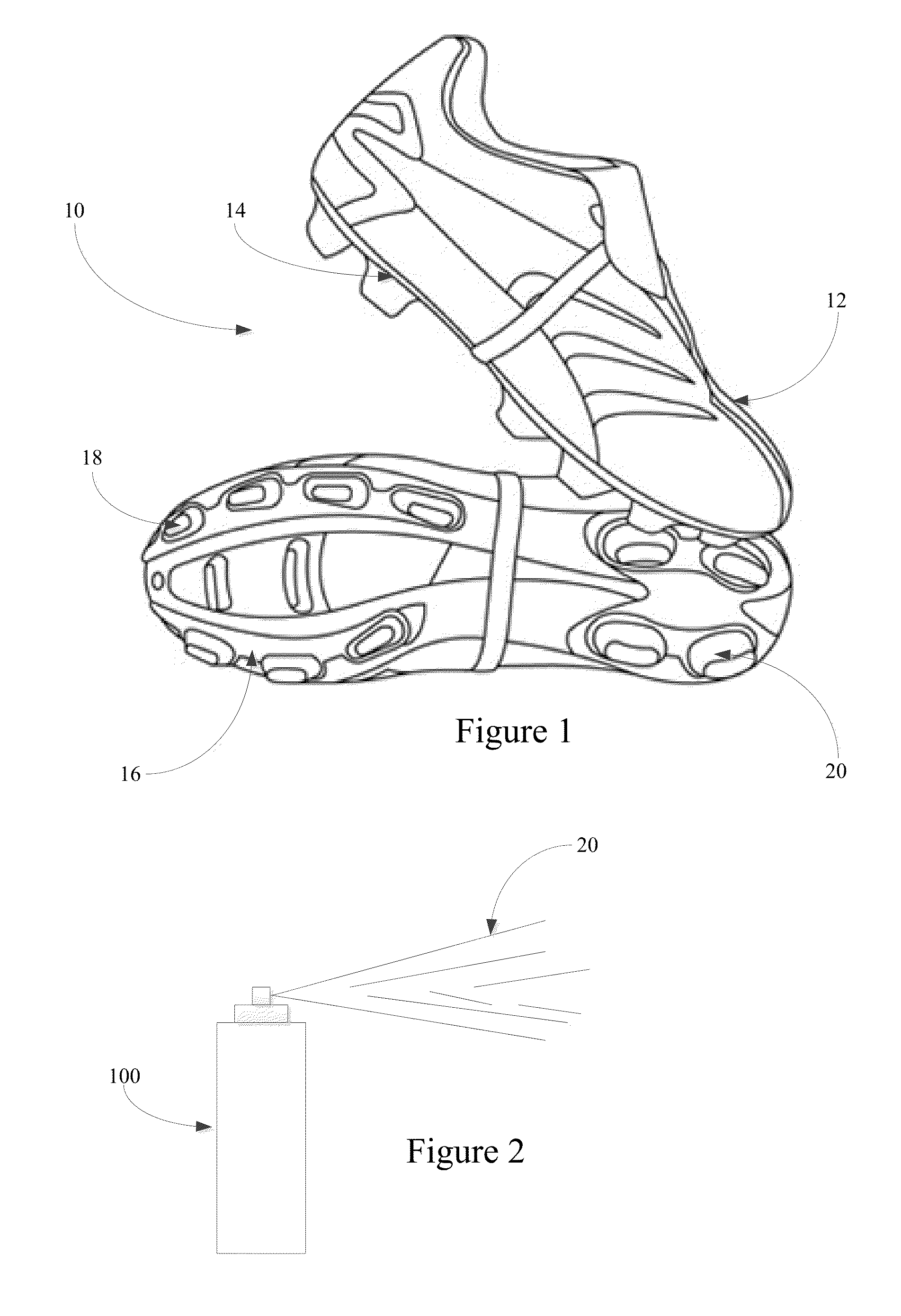 Method Of Improving Performance Of Footwear Having Cleats As Well As Helmets In Contact Sports