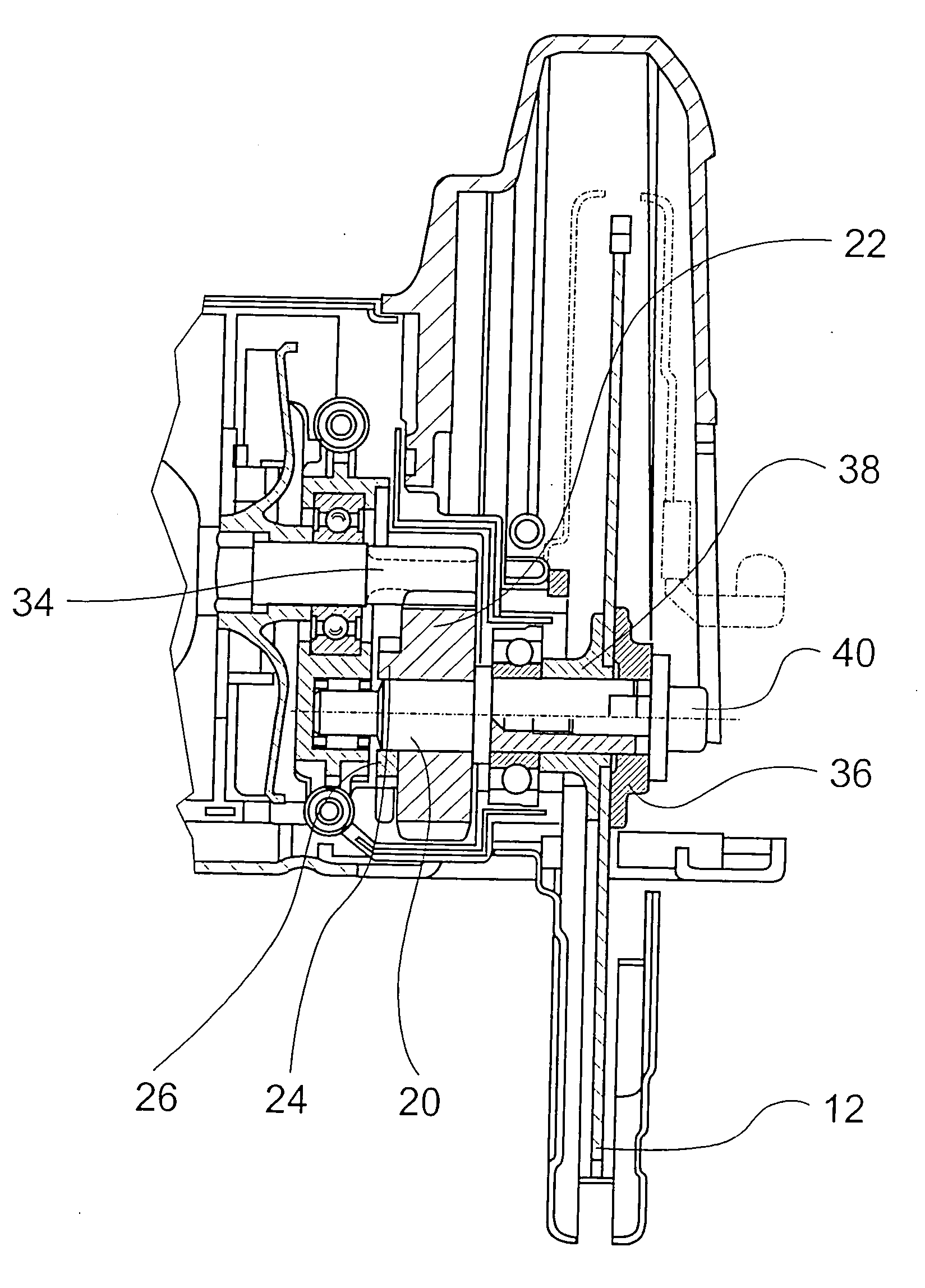 Overload clutch device, clutch disk, and driving toothed wheel