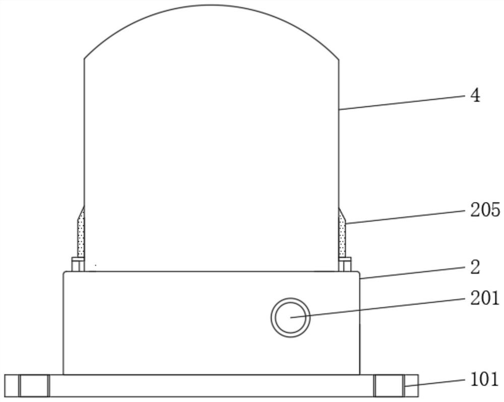 Sprue spreader cooling structure