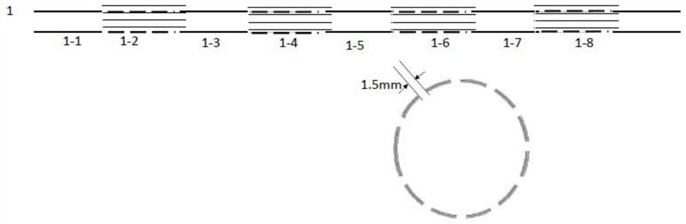 Process for developing deep coal seam by using underground coal gasification technology