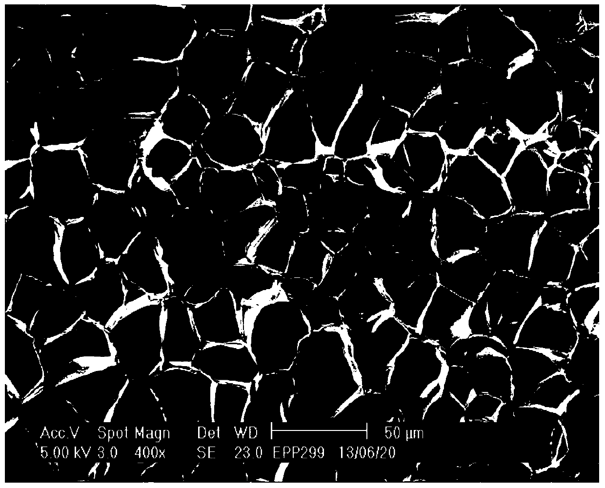 A high-melt strength impact-resistant polypropylene foam material and its preparation method