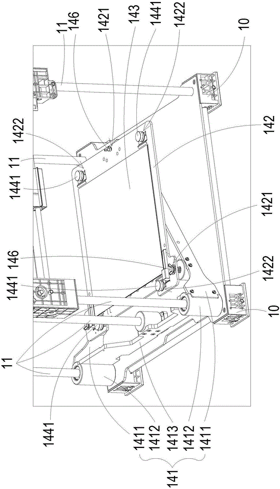 Supporting module for printing platform, and three-dimensional printer