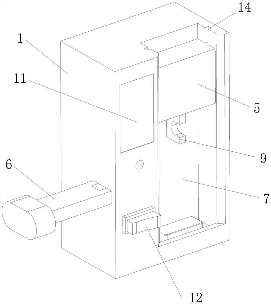 A lock detection device and detection method