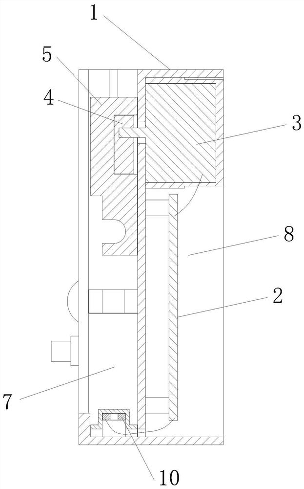 A lock detection device and detection method