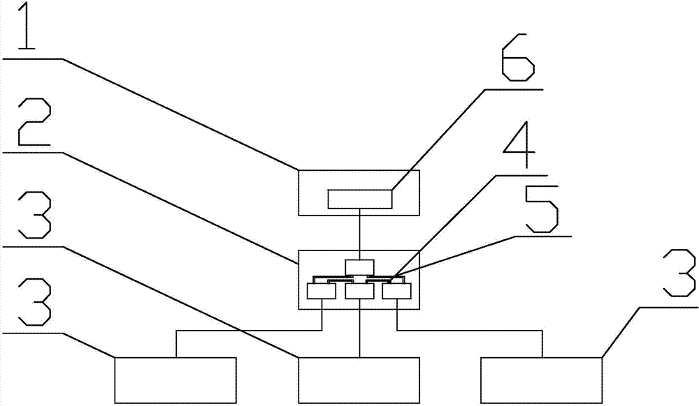 High-efficiency looped network optical fiber monitoring system