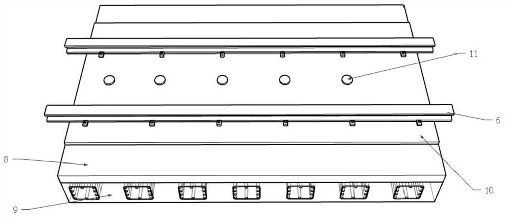 A method for laying double-track tracks on soft ground in double-arch water-rich tunnels