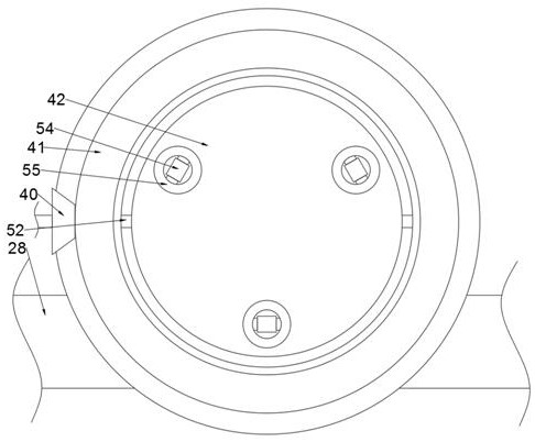 An auxiliary device for automatically changing 3D printing colors