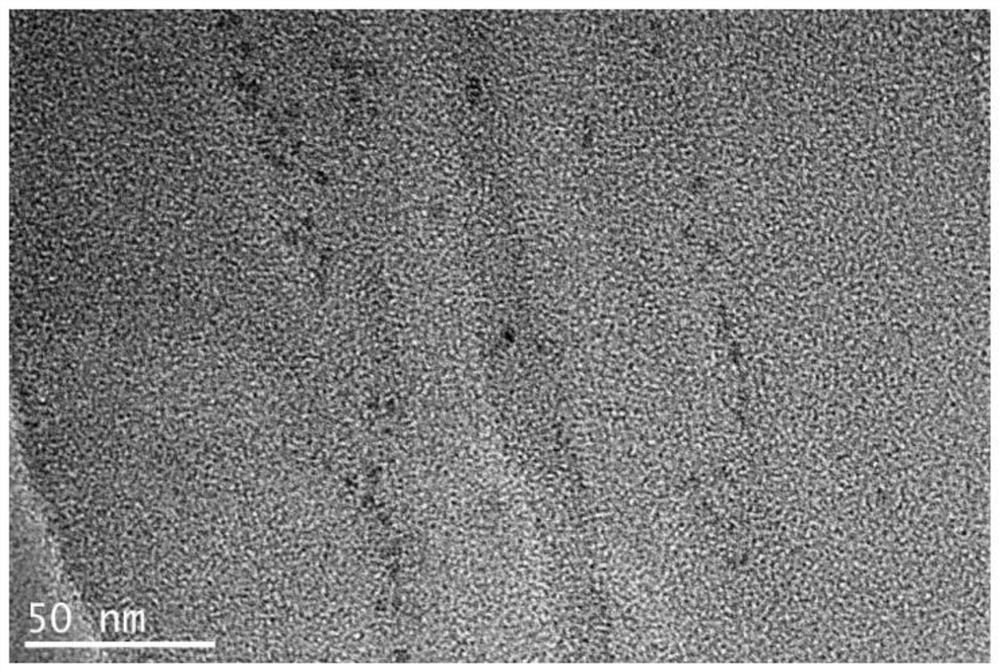 Preparation method of oil-soluble fluorescent tmds quantum dots and colloids thereof