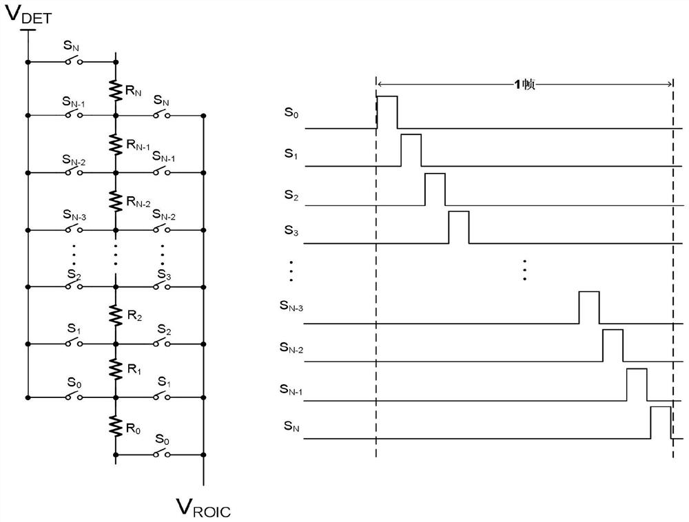 A pixel circuit, its row selection method, and row selection logic circuit