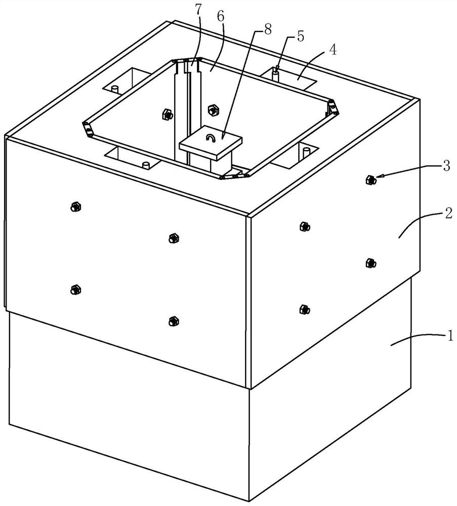 Construction method of cast-in-place pier of municipal viaduct