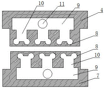 Forming equipment for metal button and production method for forming equipment