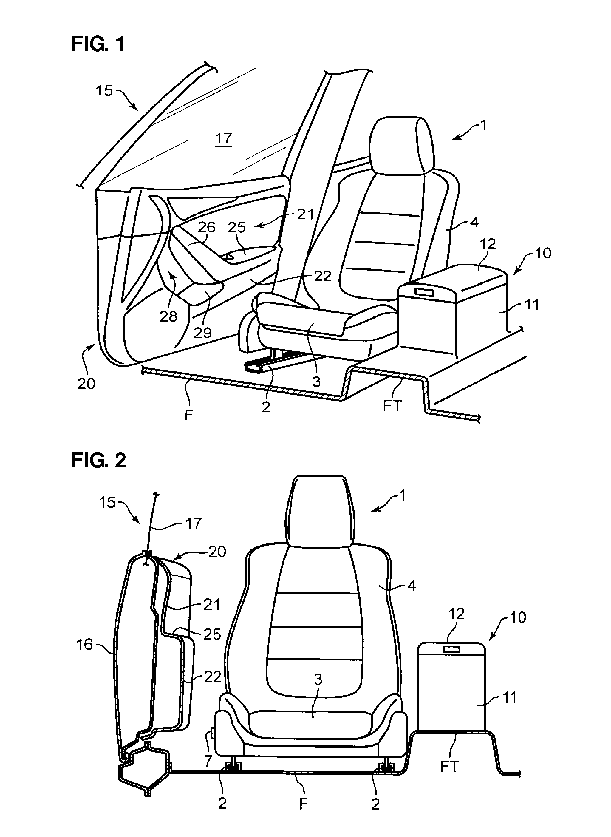 Armrest structure for vehicle and setting method of armrest height for vehicle