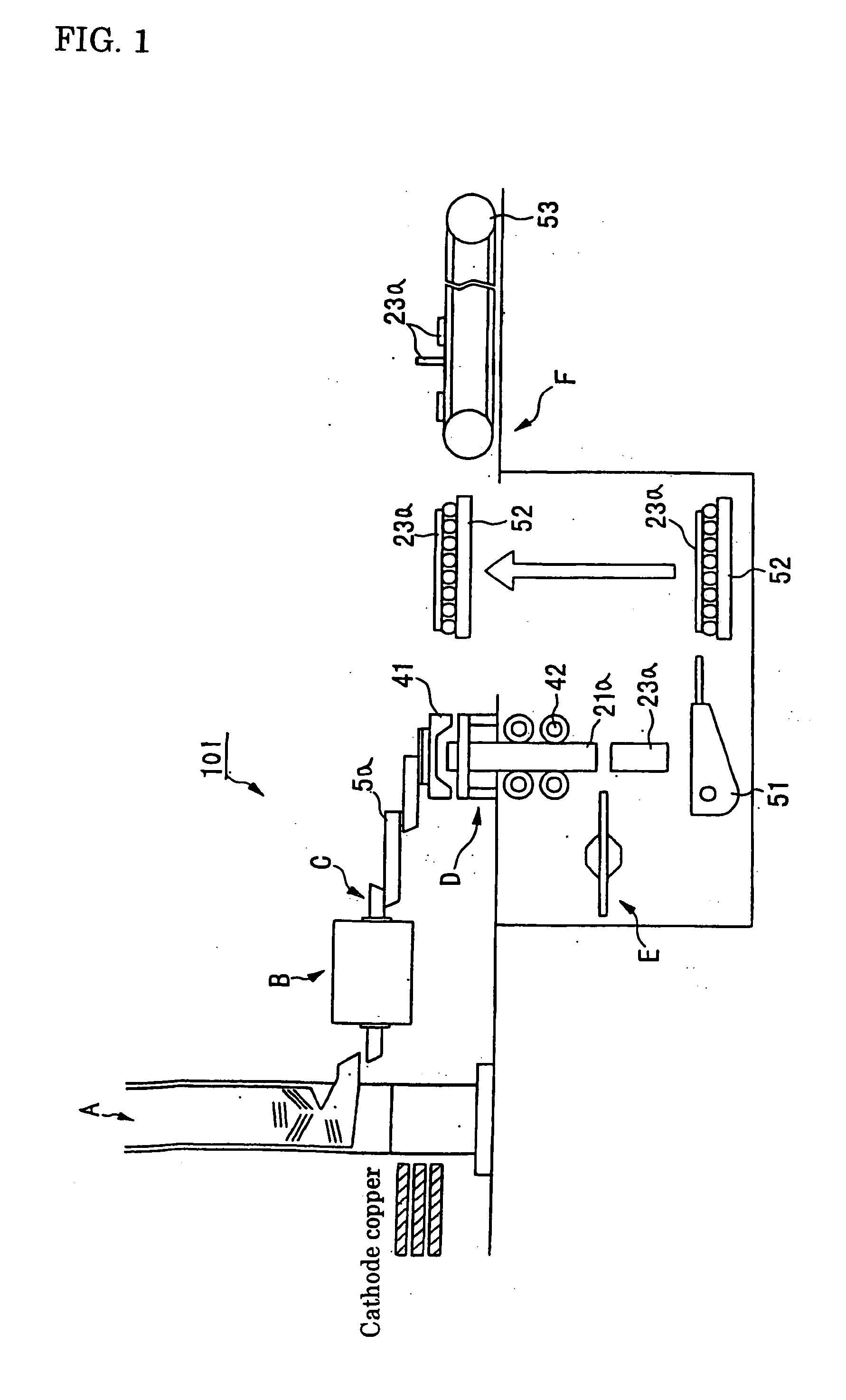 Method for manufacturing low-oxygen copper