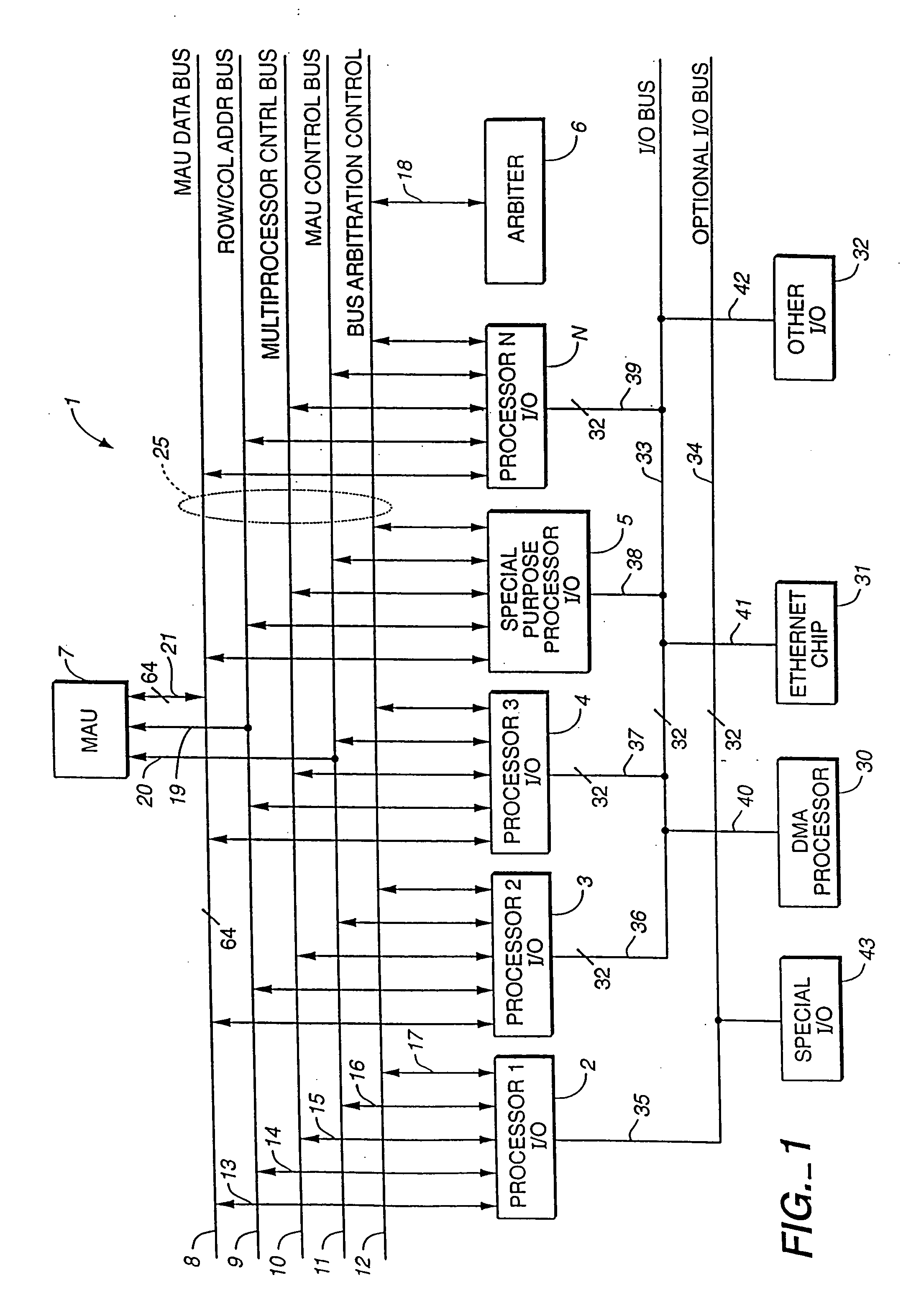Microprocessor architecture capable of supporting multiple heterogeneous processors