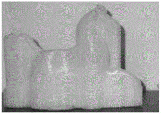 A system and method for generating a three-dimensional printing support