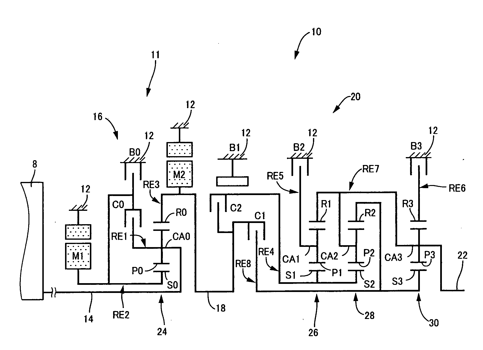 Control apparatus for vehicular power transmitting system