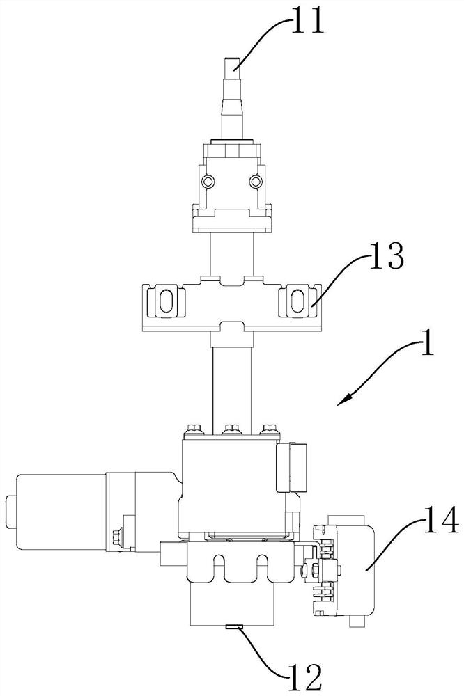 Electric power steering system testing device