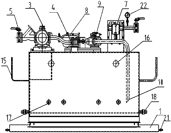 Lubricating oil storage and filling system and filling method