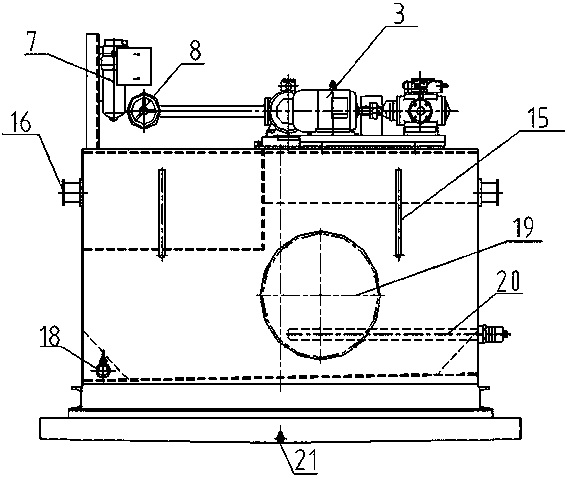 Lubricating oil storage and filling system and filling method