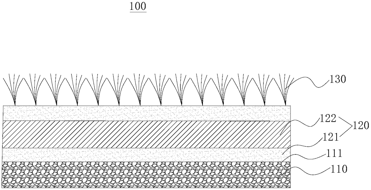 Walk lawn and construction method thereof