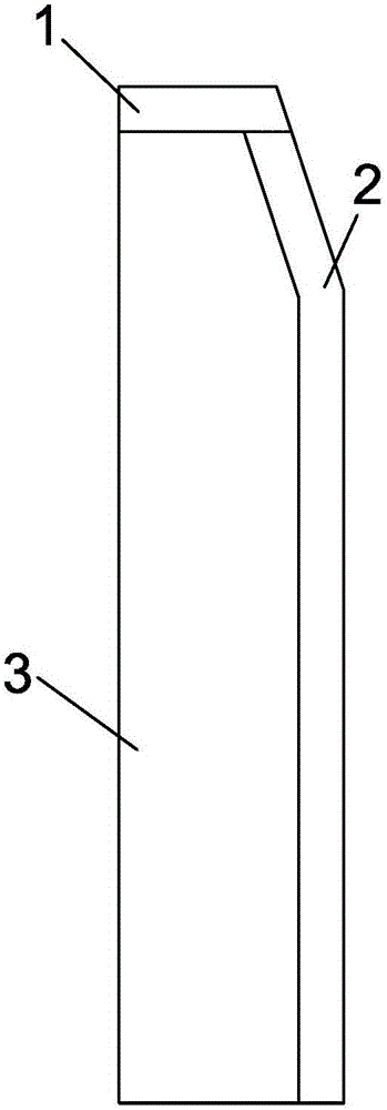 Permeable kerbstone and preparation method thereof