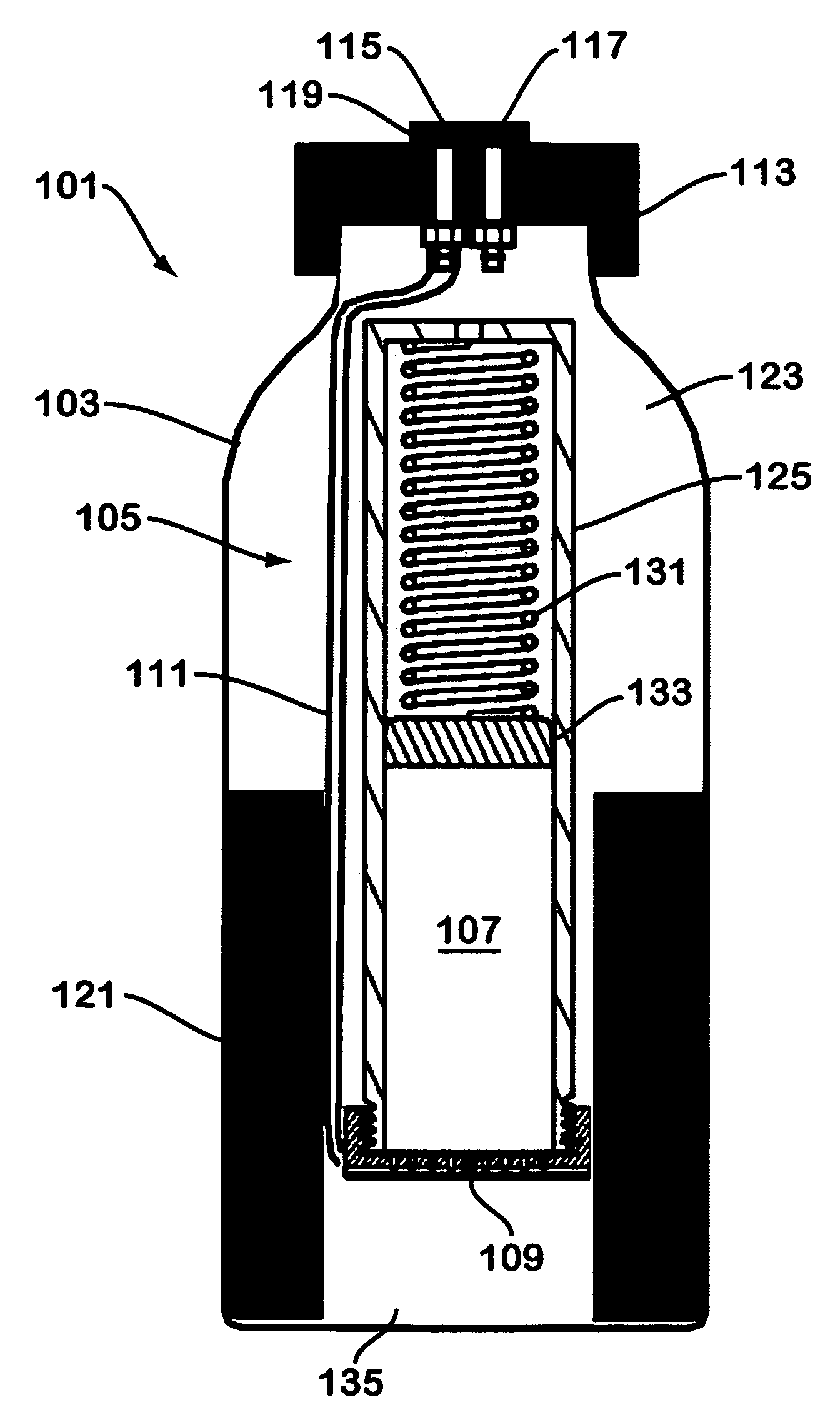 Solid chemical hydride dispenser for generating hydrogen gas