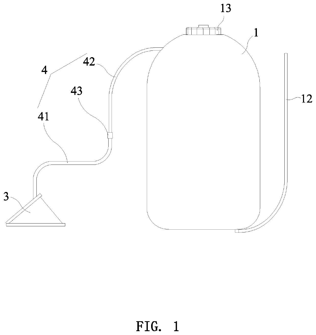 Outdoor shower device