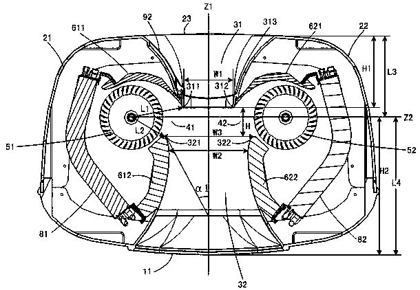 An air conditioner indoor unit