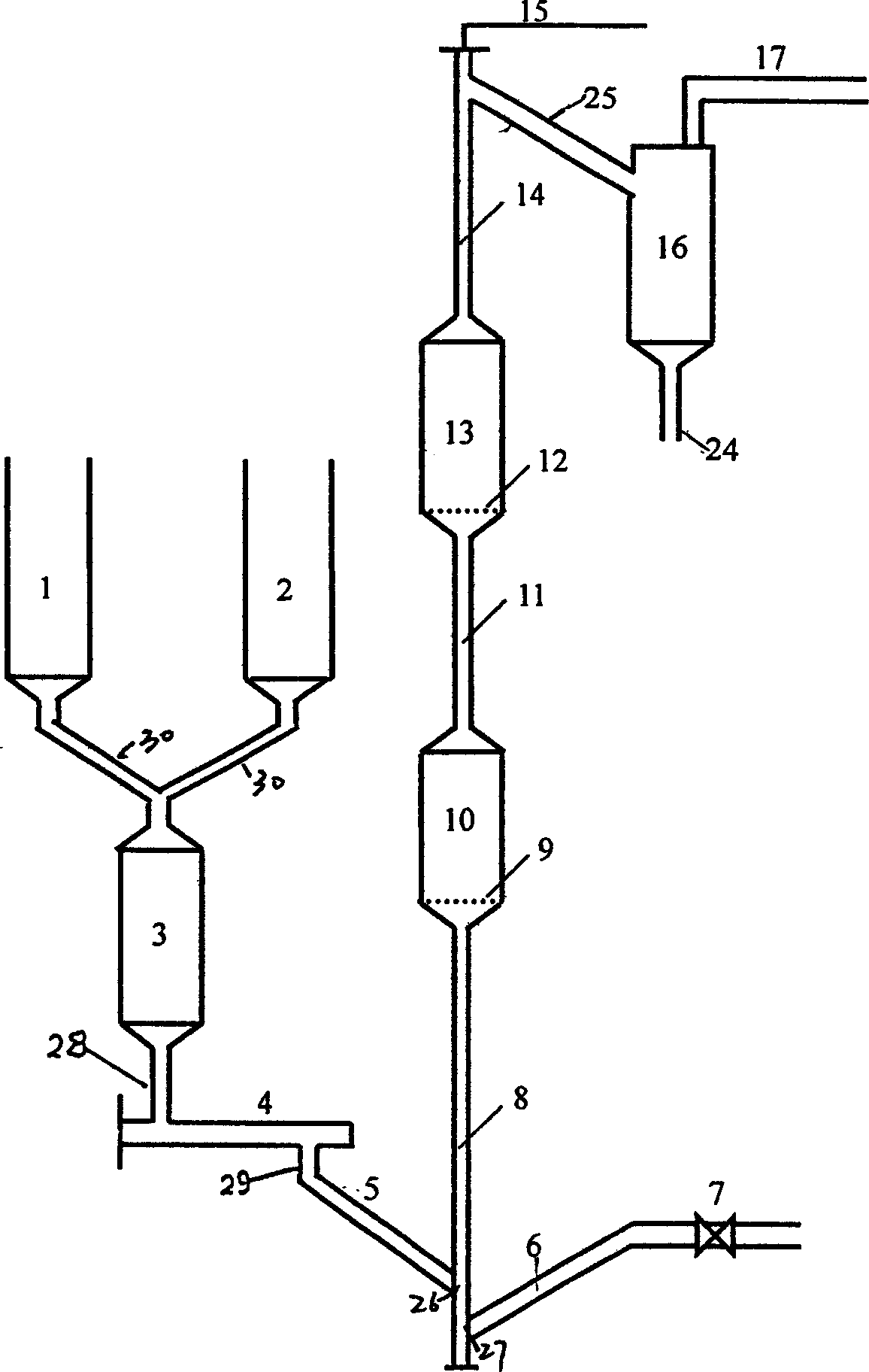 Apparatus and method of preparing titanium tetrachloride for chlorination of titanium-containing mineral