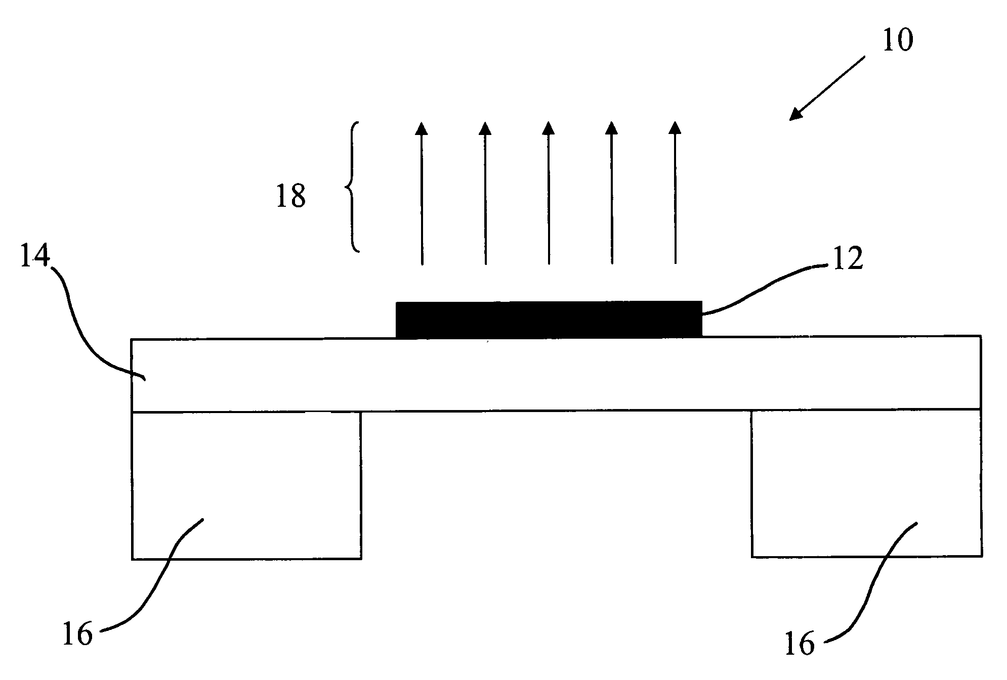 Method of forming pointed structures