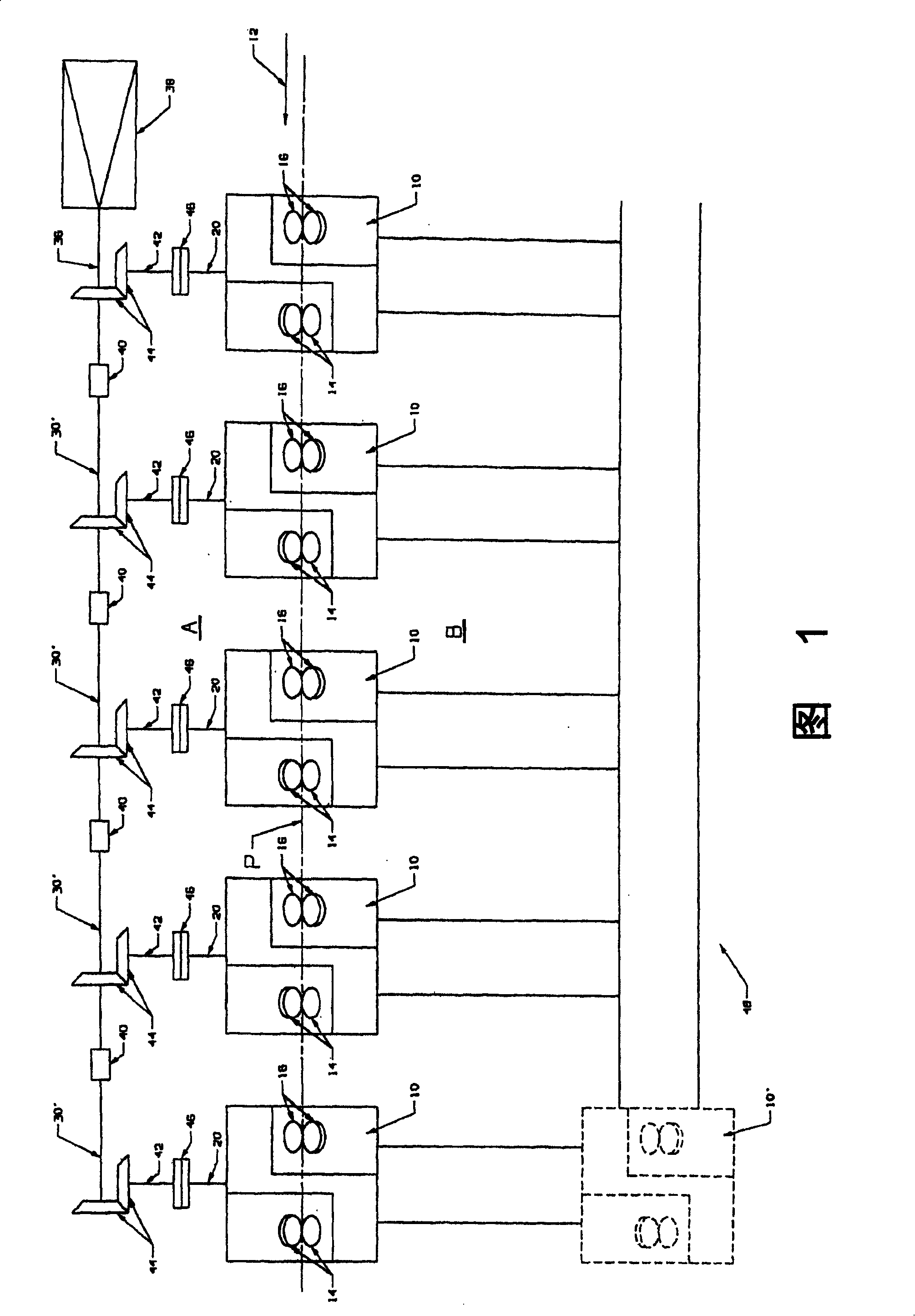 Modular rolling mill