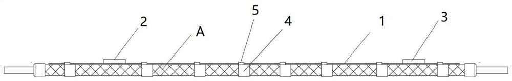 An adaptive installation mechanism and door structure for flexible variable pressure pipelines