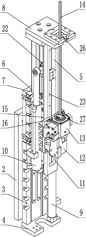 Anchor rod drilling machine and using method thereof